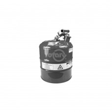 JUSTRITE SAFETY GAS CAN TYPE 1 METAL 5 GALLON