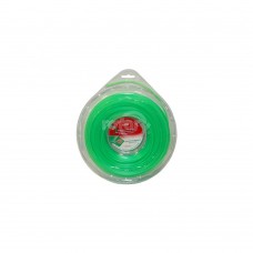 TRIMMER LINE .095  256' LGE DONUT QUAD GREEN