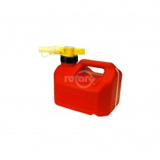 NO-SPILL 1-1/4 GALLON GAS CAN (RED)