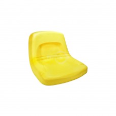 HIGH BACK STEEL PAN SEAT - YELLOW