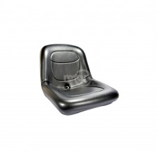 HIGH BACK SEAT 15 BLACK PVC VINYL