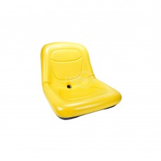 HIGH BACK SEAT 15 YELLOW PVC VINYL