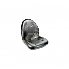 HIGH BACK SEAT 20 BLACK PVC VINYL