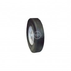 STEEL WHEEL  10 X 2.75 X 5/8 (PAINTED WHITE)