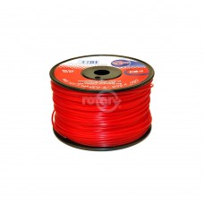 TRIMMER LINE  .080 1LB SPOOL RED COMMERCIAL