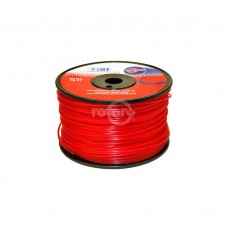 TRIMMER LINE .155 1 LB. SPOOL RED COMMERCIAL