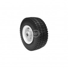 WHEEL ASSEMBLY SOLID FOAM (9 X 350 - 4) VELKE (WHITE)